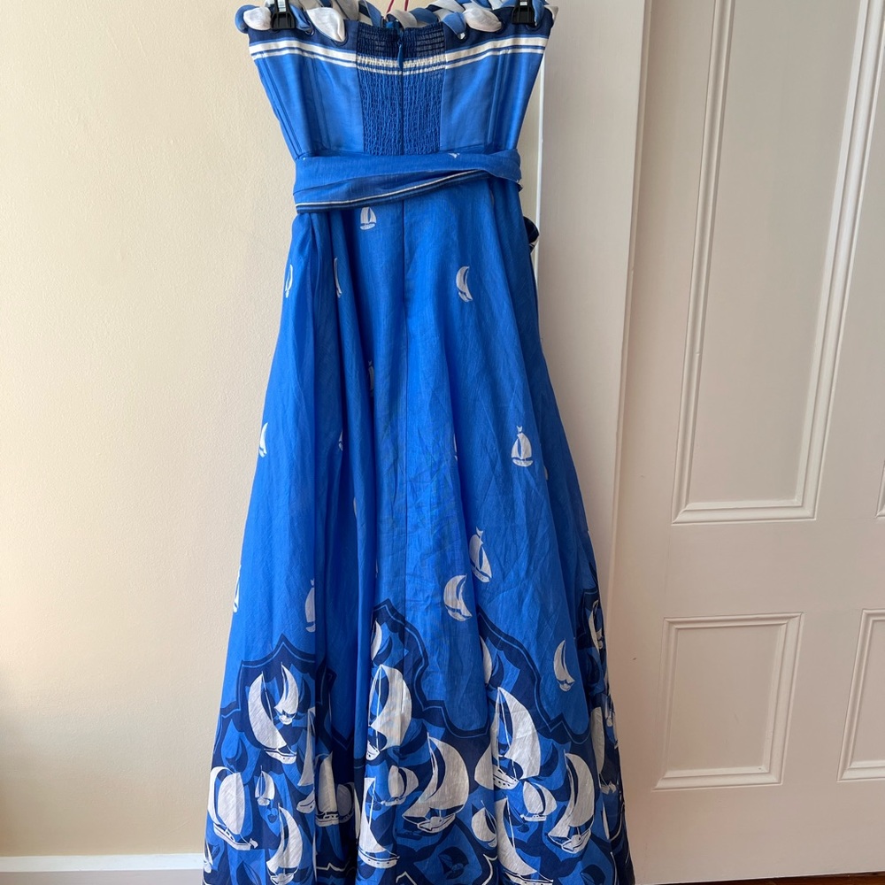 Zimmermann High Tide Eyelet Maxi Dress size 0 - Picture 5 of 15